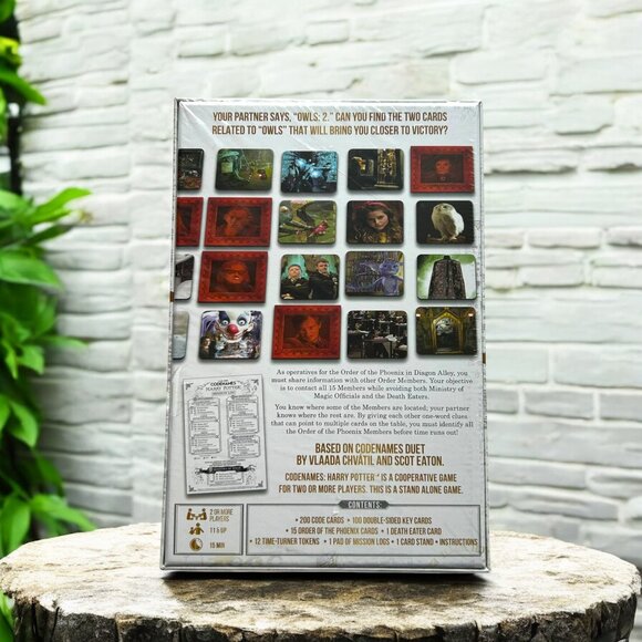 Codenames Harry Potter Board Game Vlaada Chvatil Sealed Box - NEW & SEALED - Picture 2 of 2